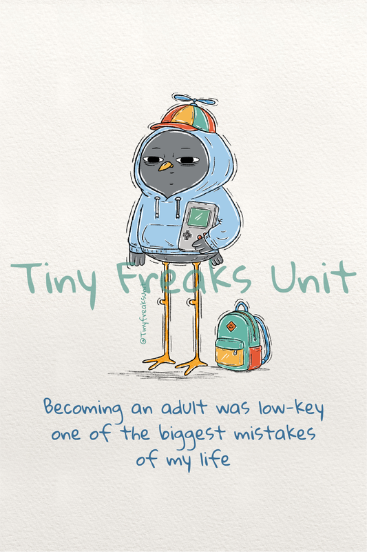 Why Did I Get Old? Original Print