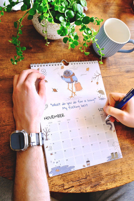 Tiny Freaks Unit 2027 Calendar