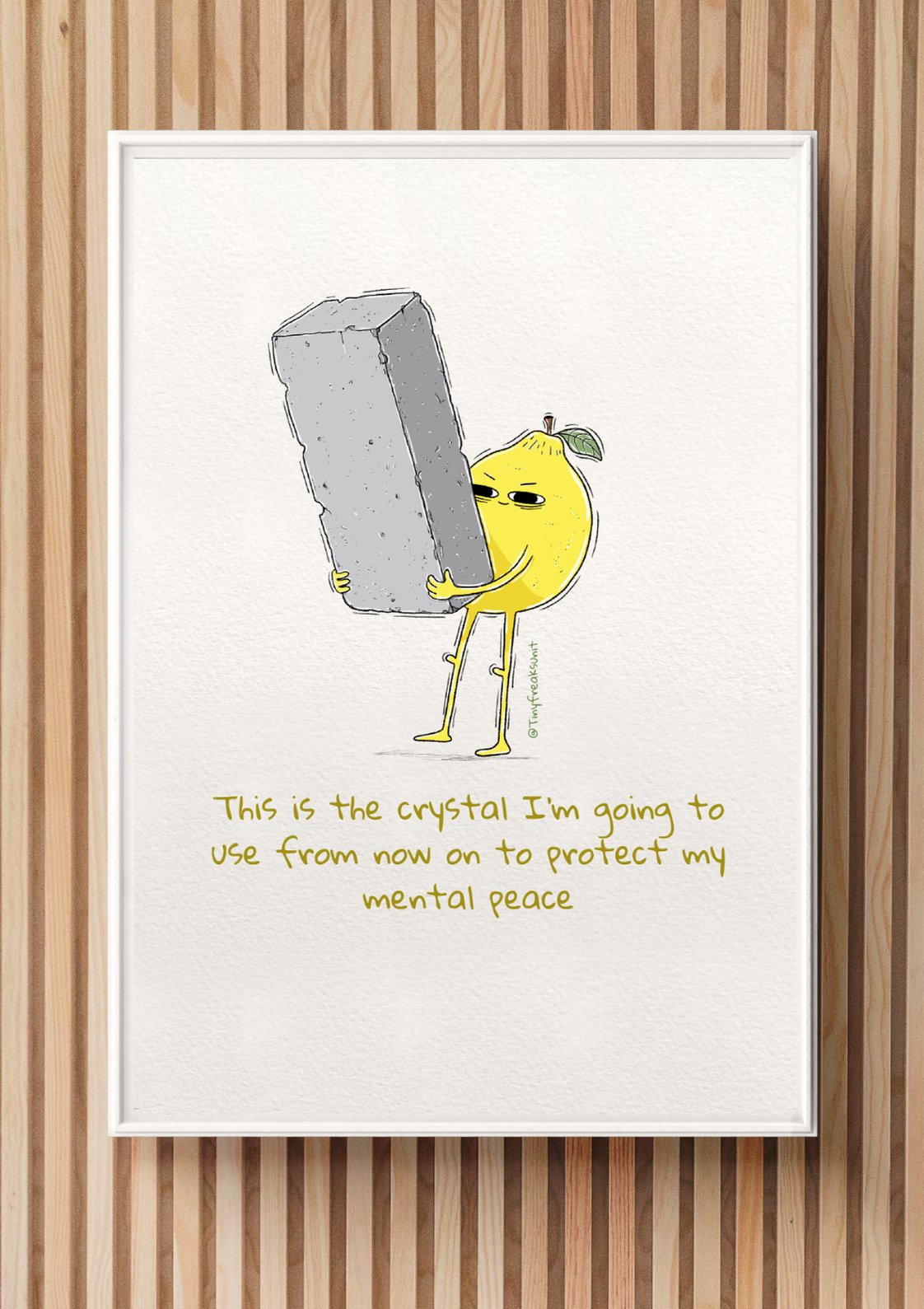 Crystal Original Print