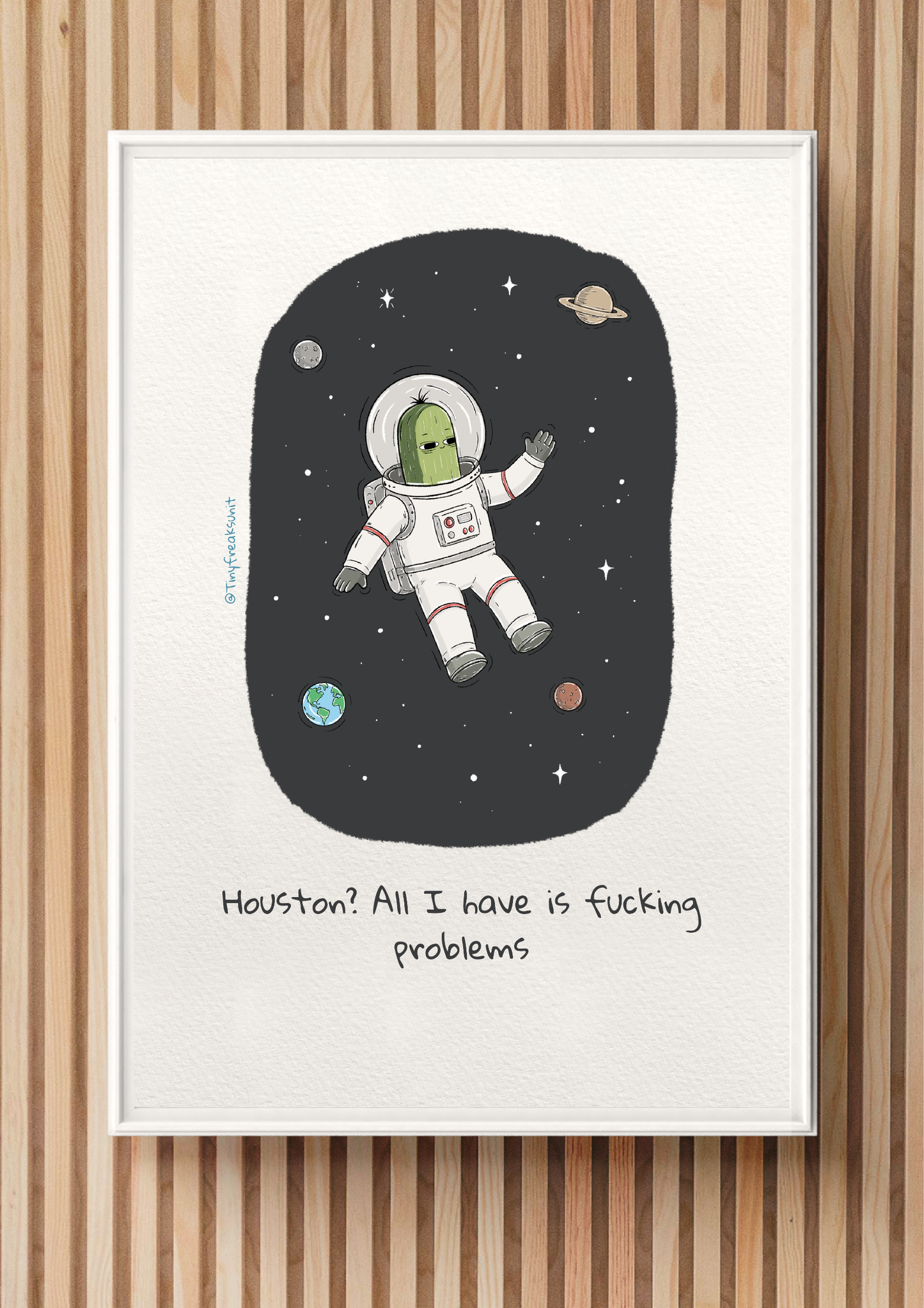 Houston Original Print