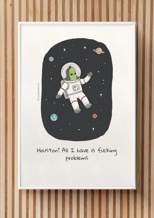 Houston Original Print