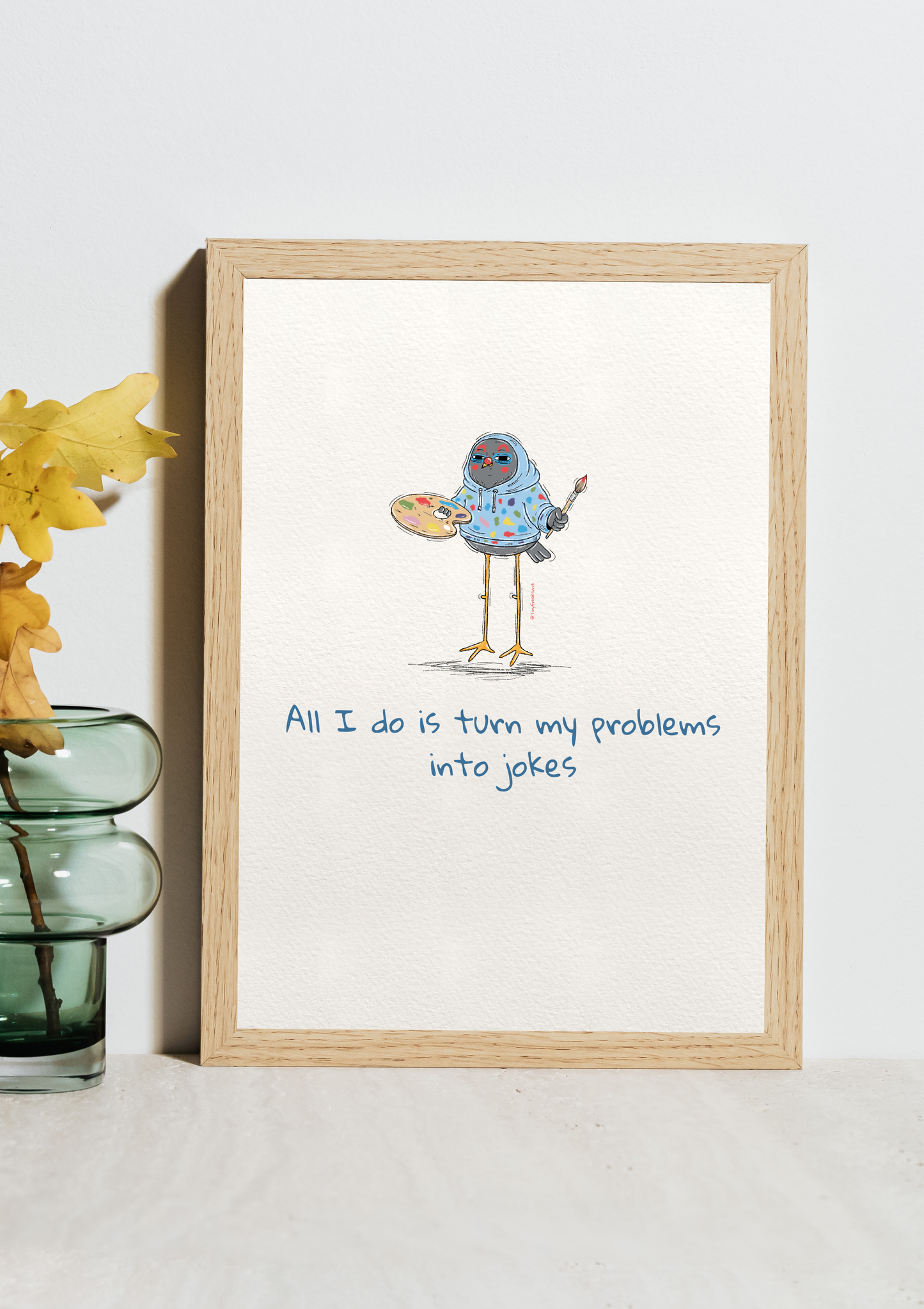 I Like Jokes Original Print