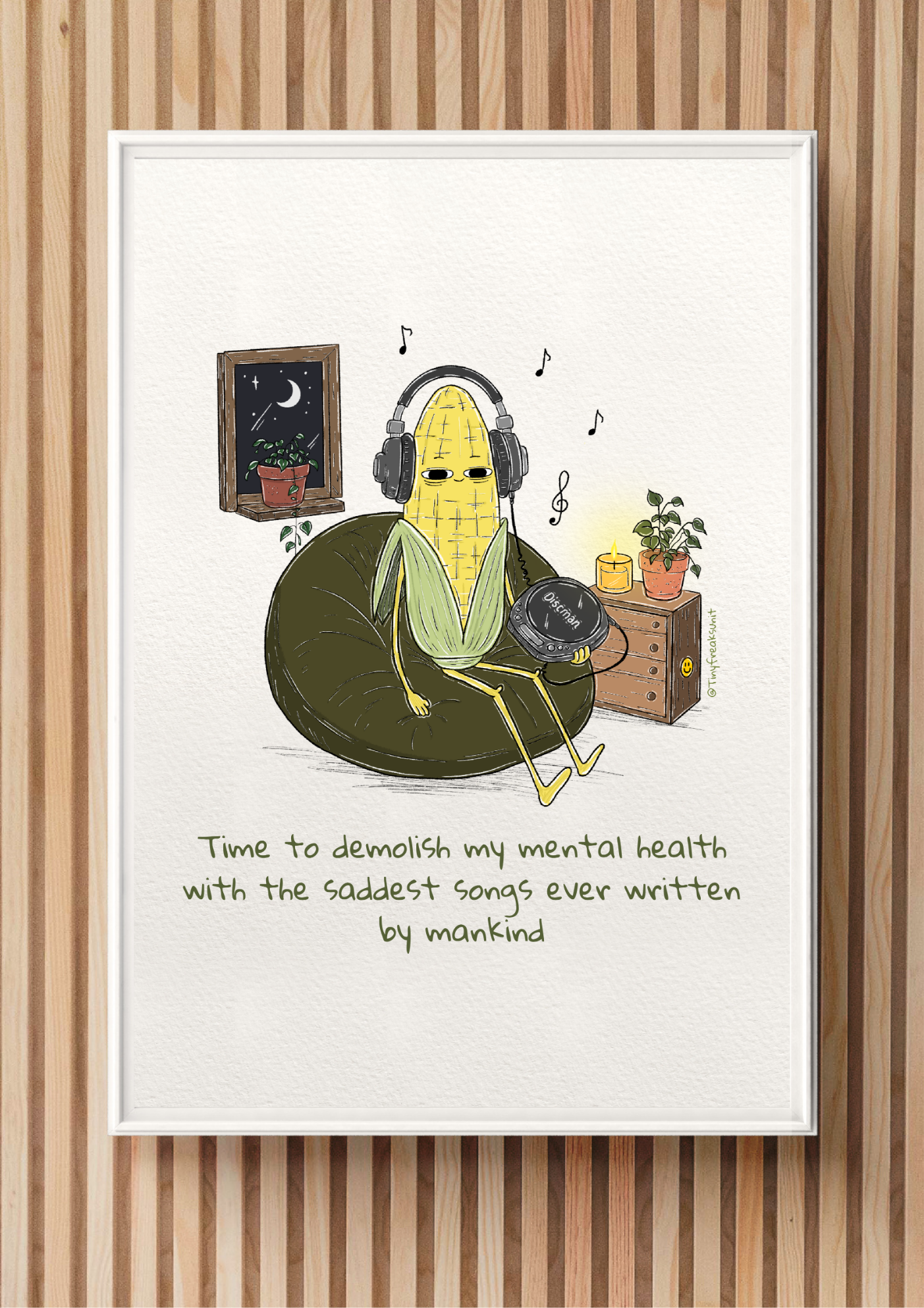 Mental Health Original Print