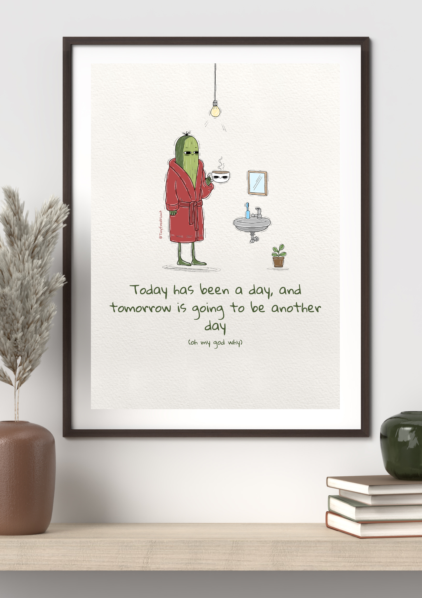 Oh My God Original Print