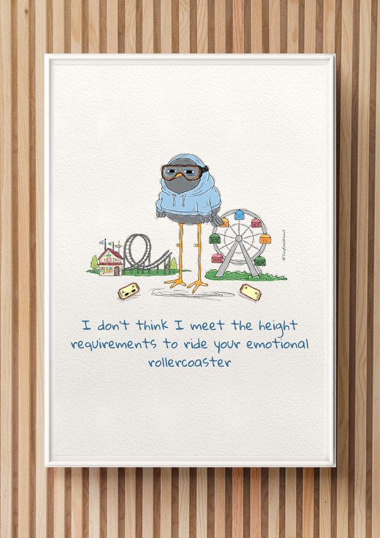 Rollercoaster Original Print
