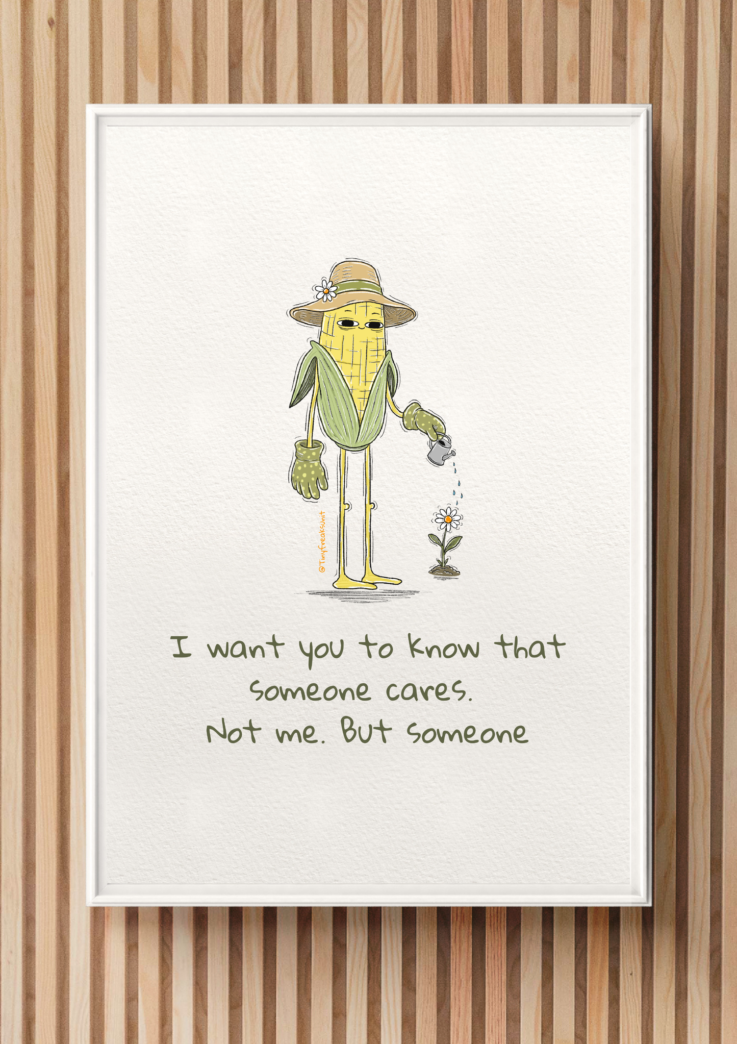 Someone Cares Original Print