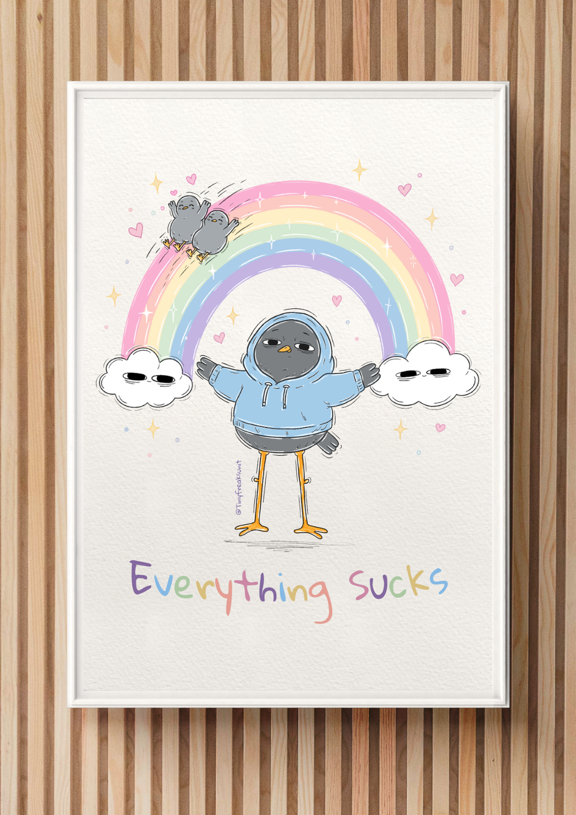 Everything Sucks Original Print