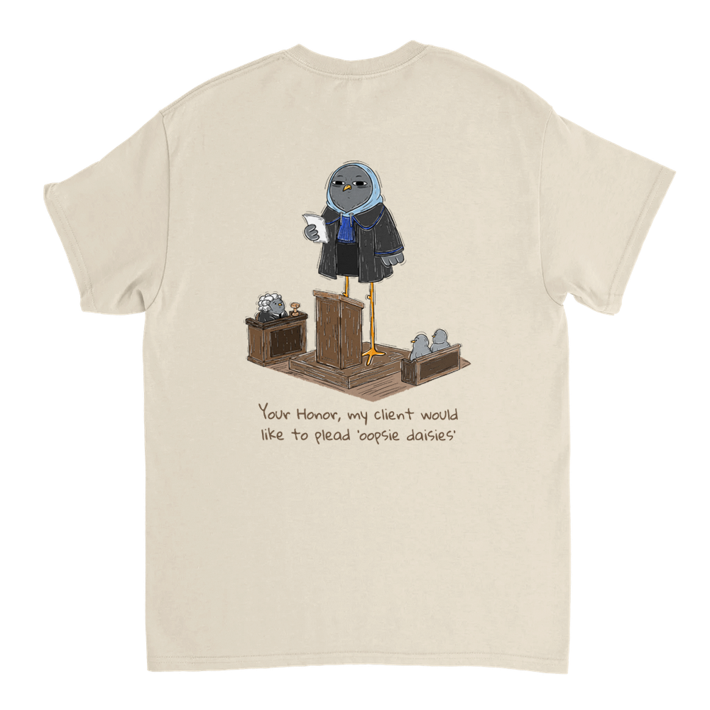Oopsie Daisies Unisex T-shirt (back design)
