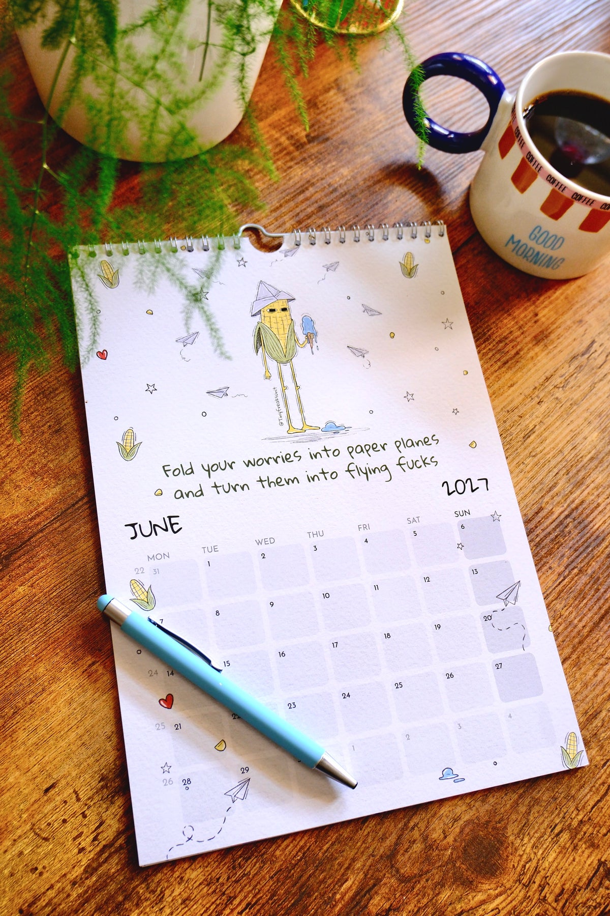 Tiny Freaks Unit 2027 Calendar