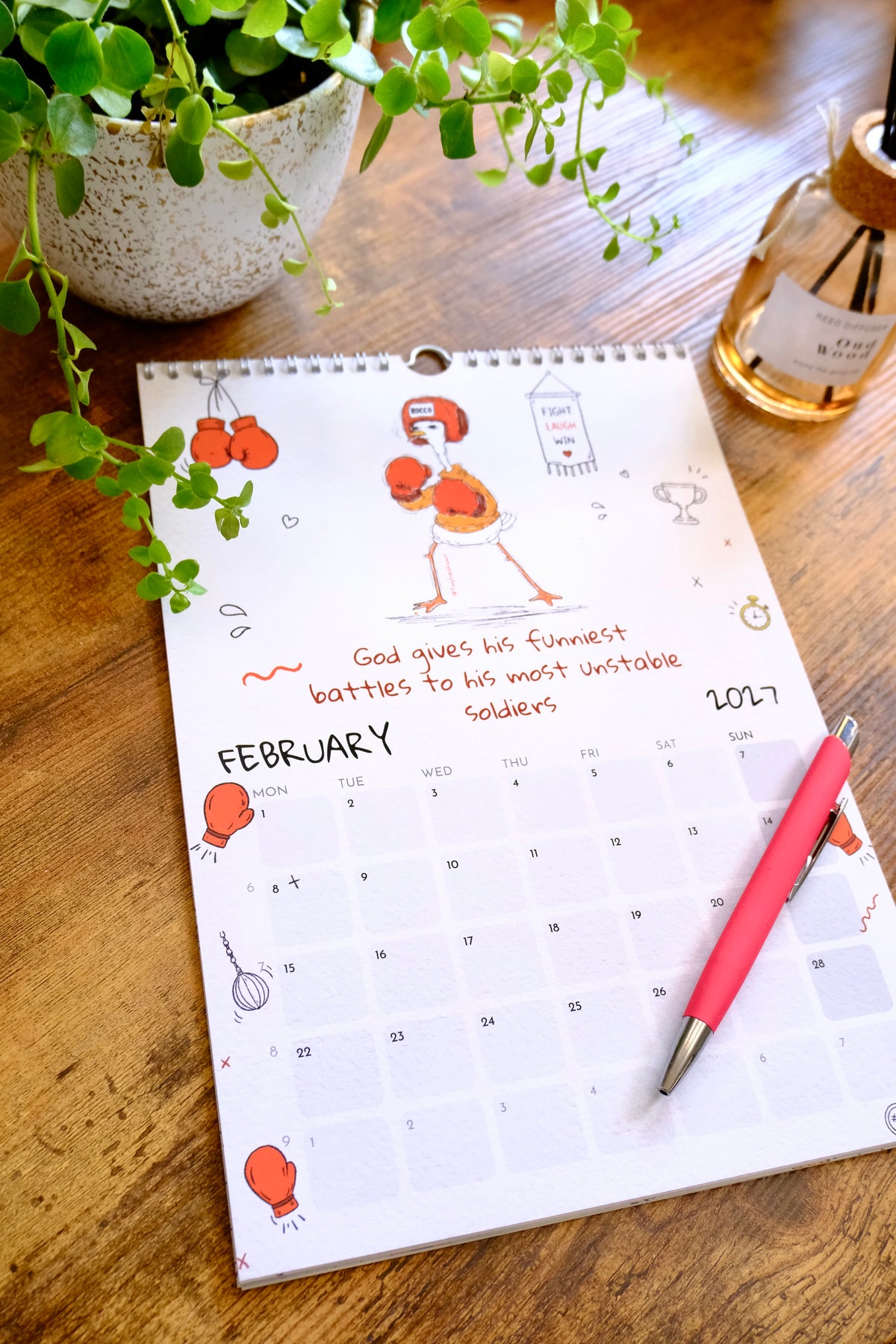 Tiny Freaks Unit 2027 Calendar