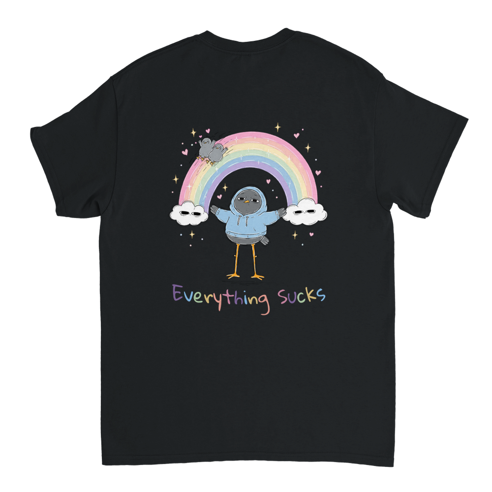 Everything Sucks Unisex T-shirt (back design)