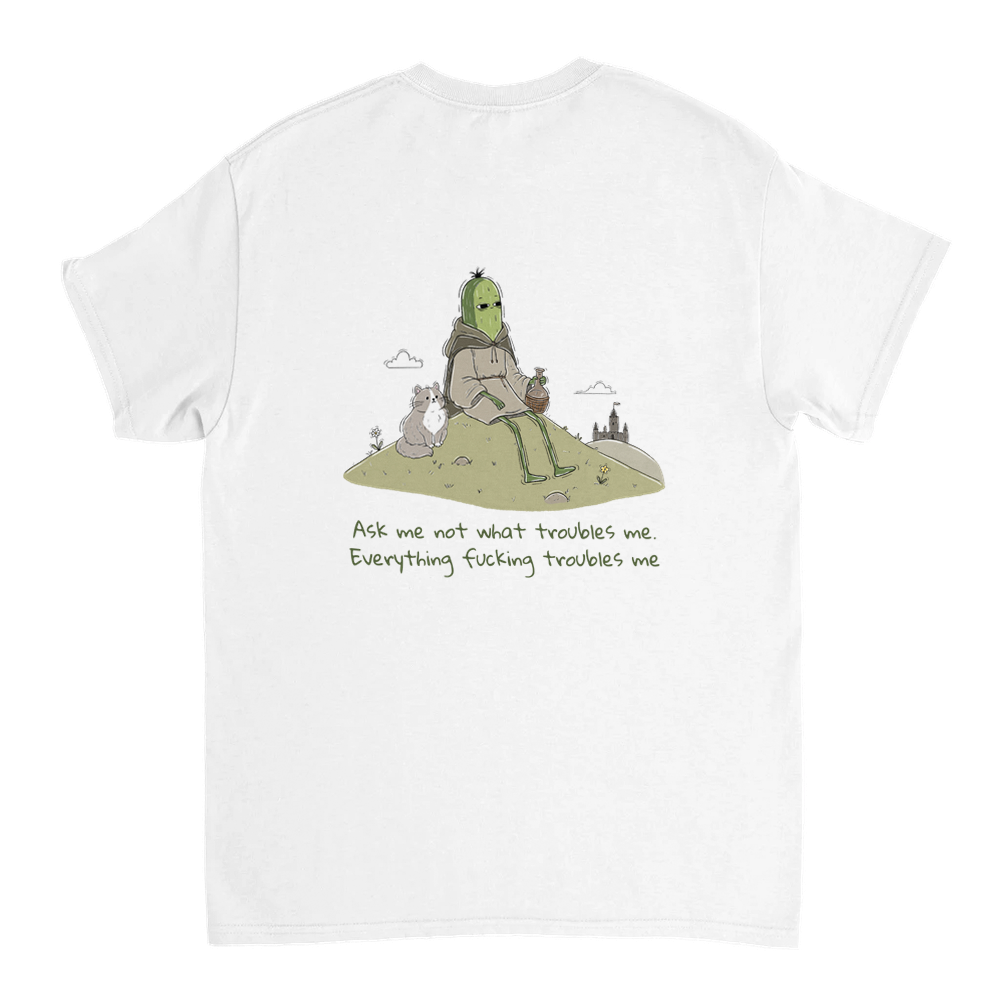 Everything Troubles Me (back design)