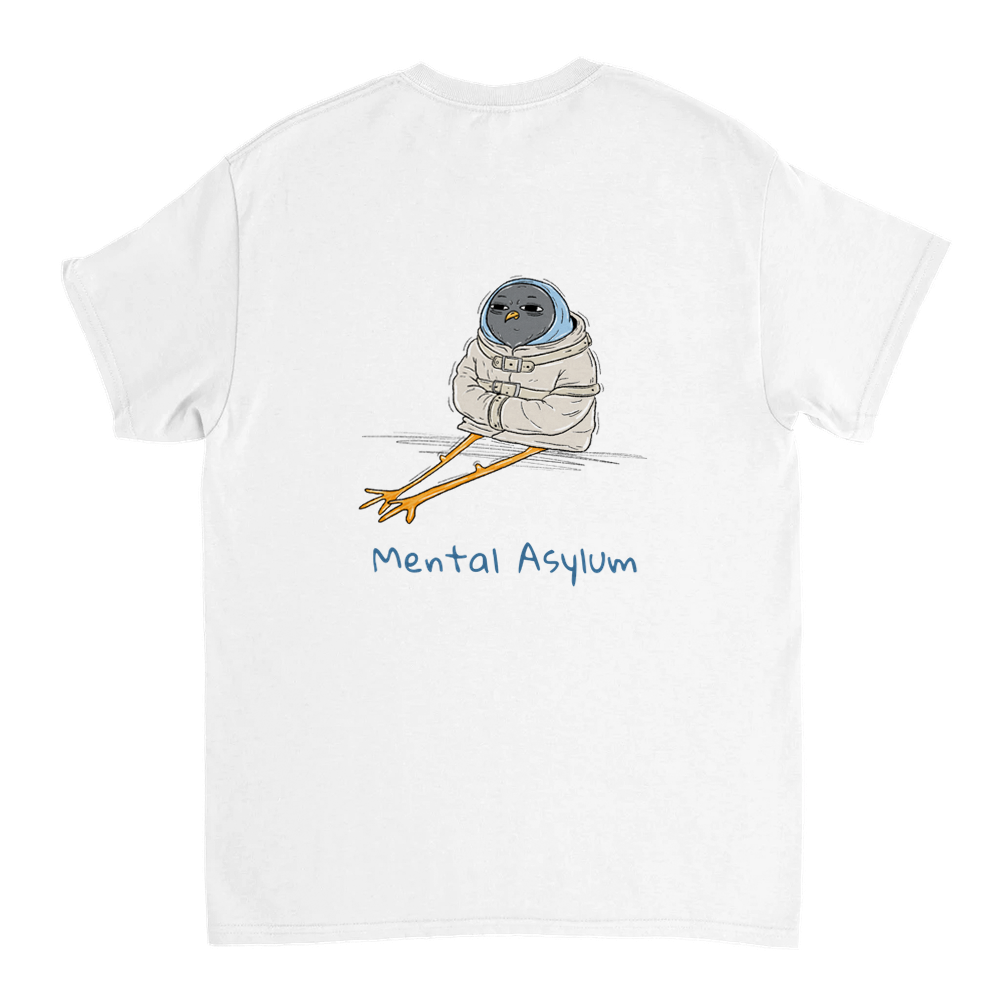 Mental Asylum Unisex T-shirt (front and back design)