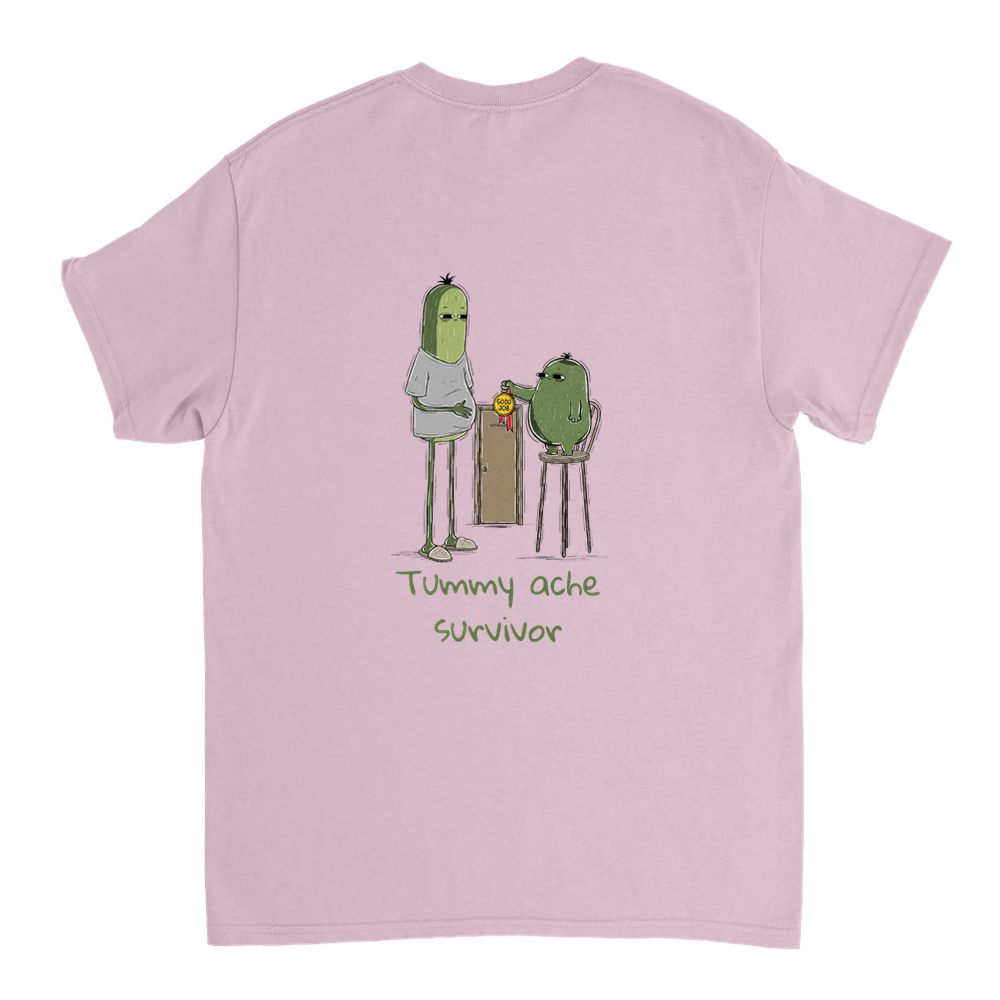 Tummy Ache Unisex T-shirt (back design)