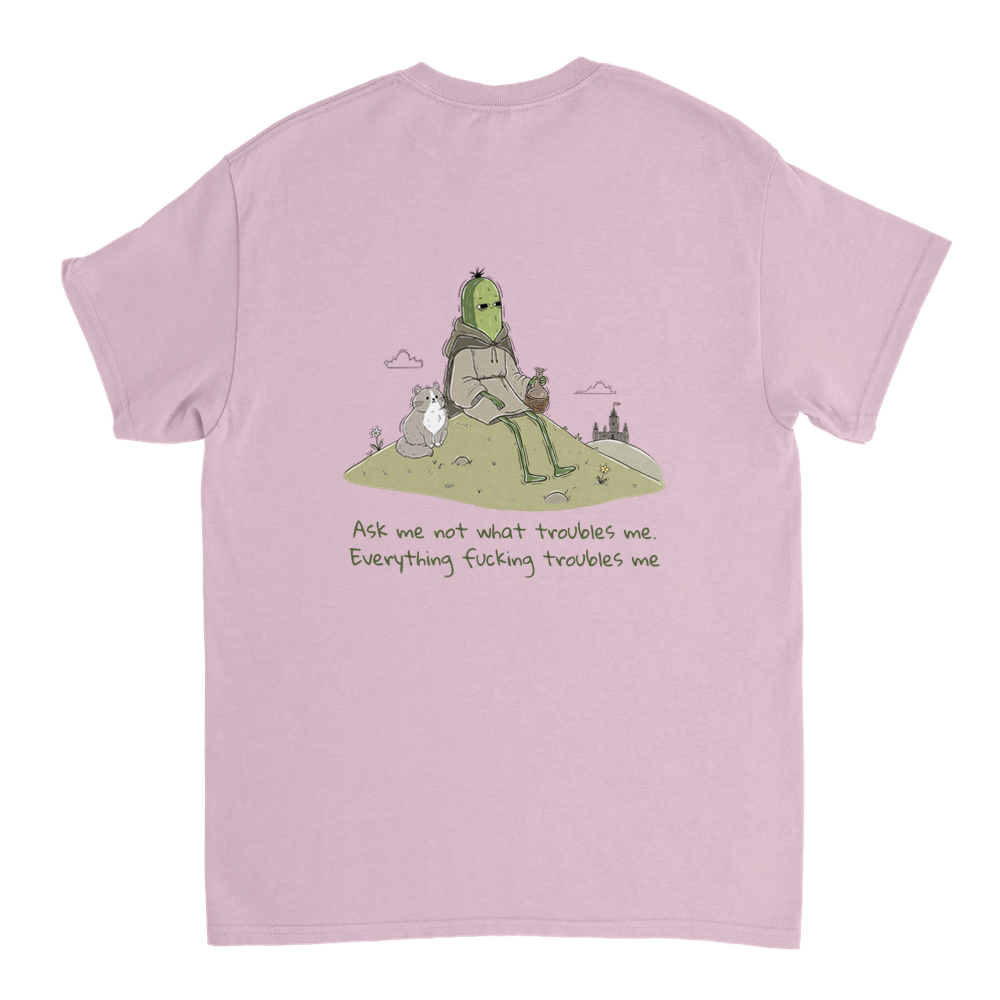 Everything Troubles Me (back design)