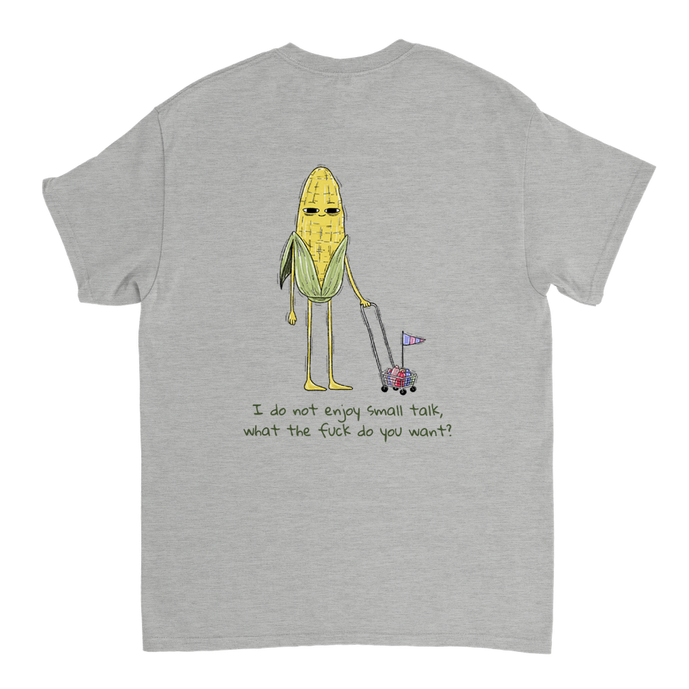 Small Talk Unisex T-shirt (back design)