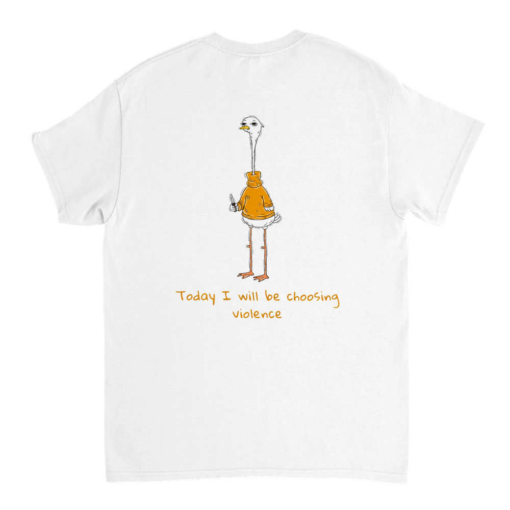 Violence Unisex T-shirt (back design)