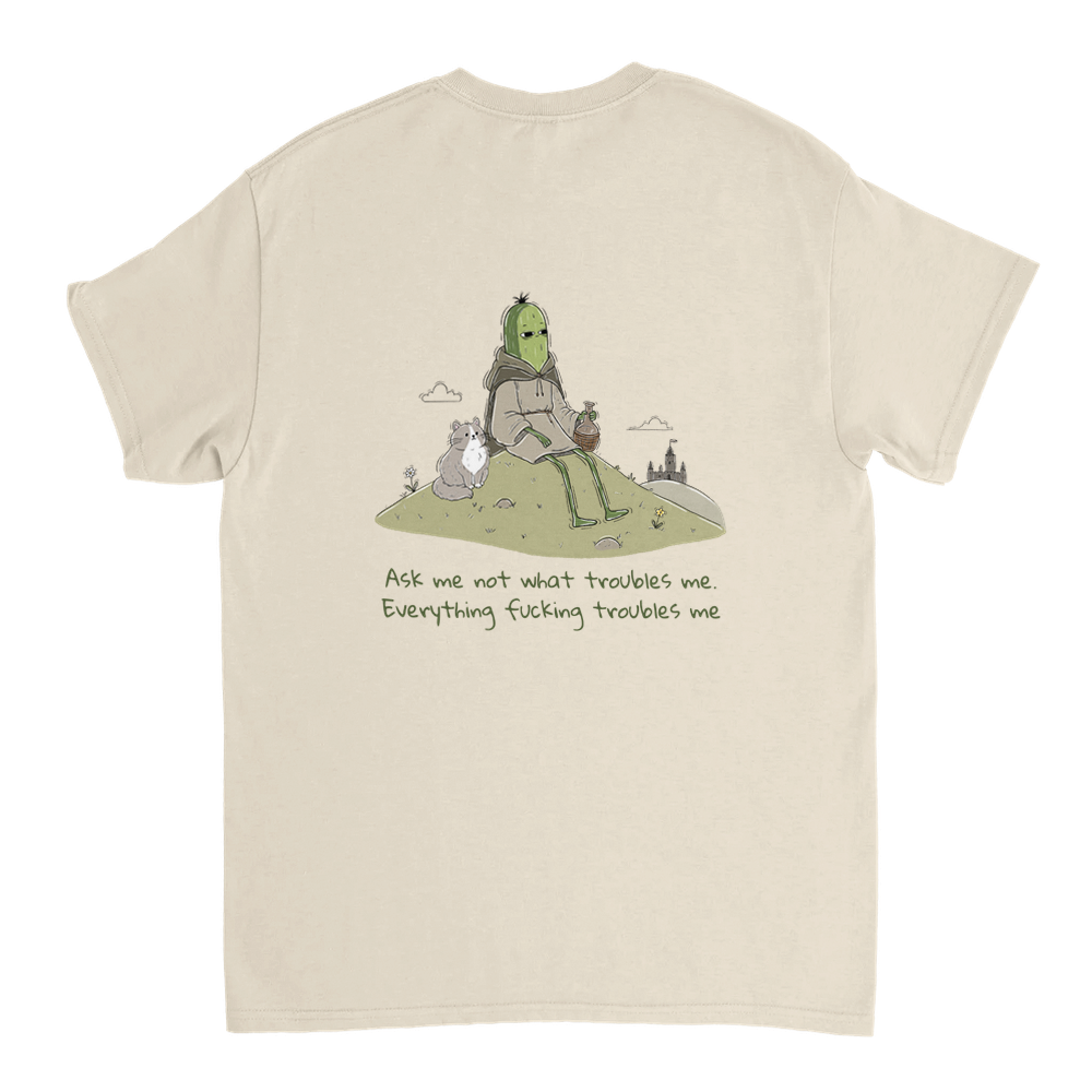 Everything Troubles Me (back design)