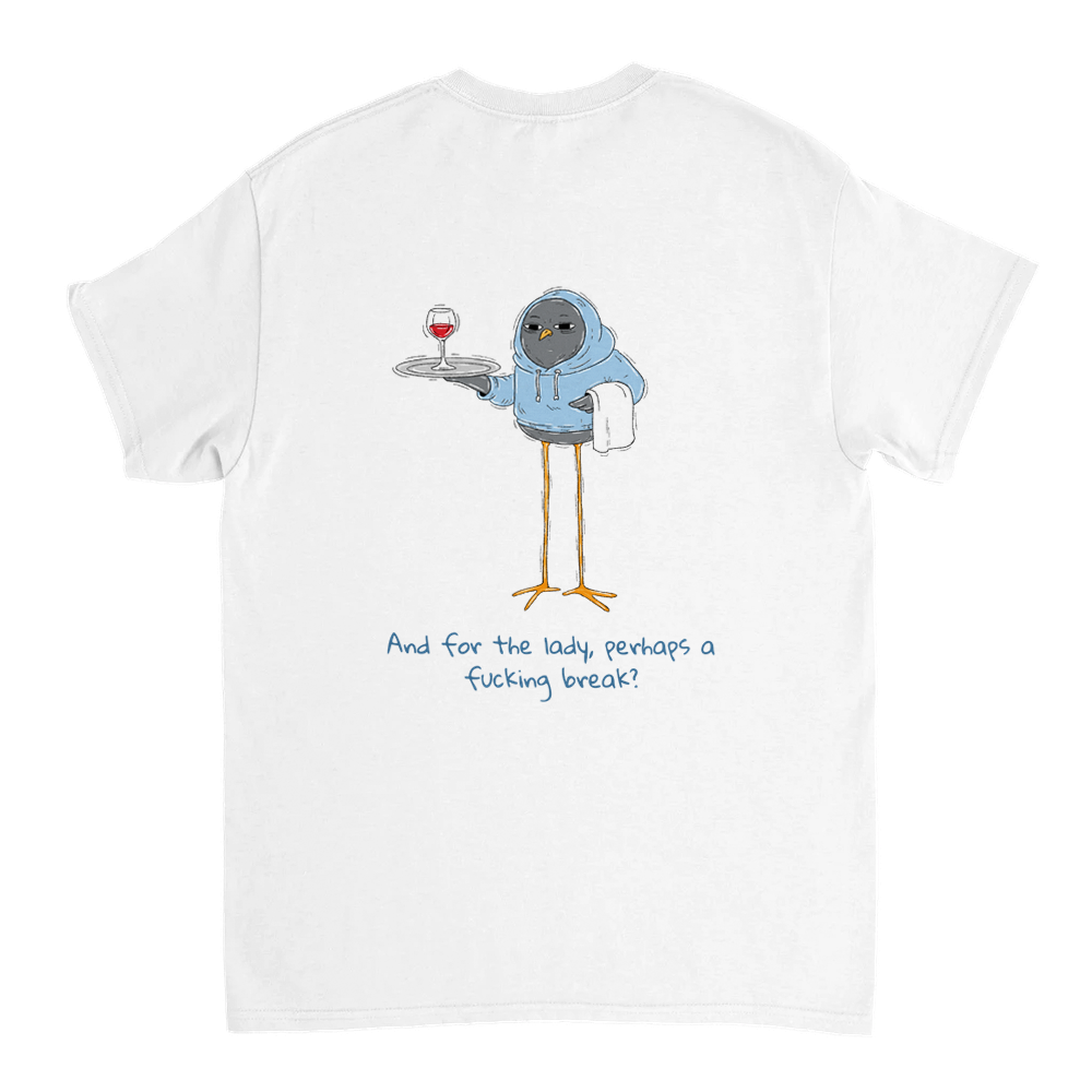 Take A Break Unisex T-shirt (back design)
