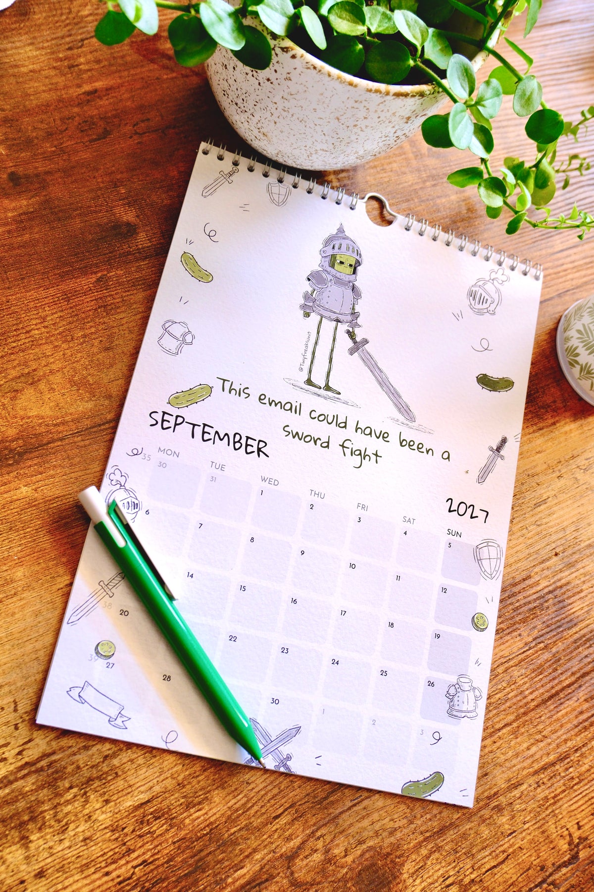 Tiny Freaks Unit 2027 Calendar