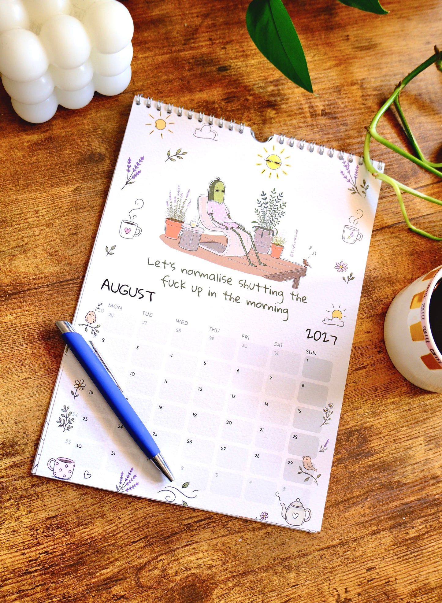Tiny Freaks Unit 2027 Calendar