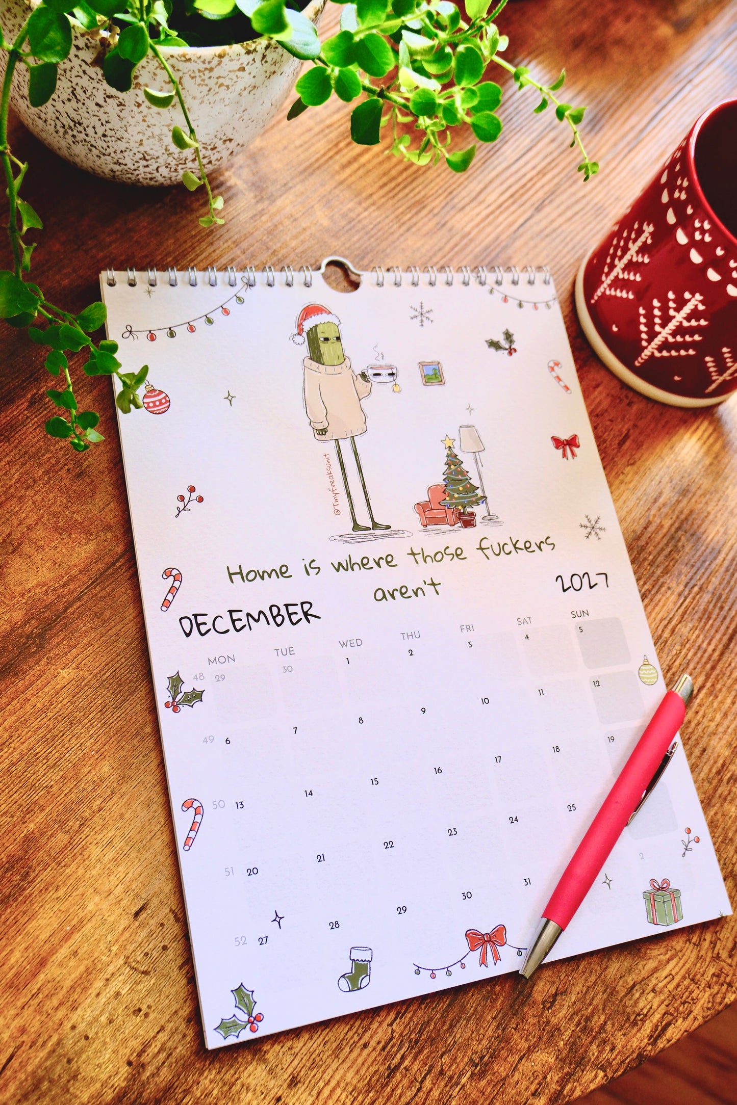Tiny Freaks Unit 2027 Calendar