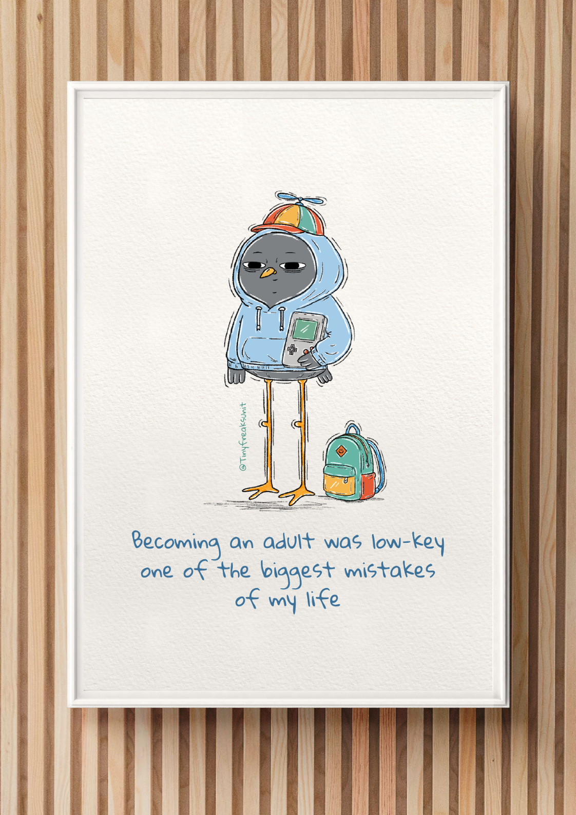 Why Did I Get Old? Original Print