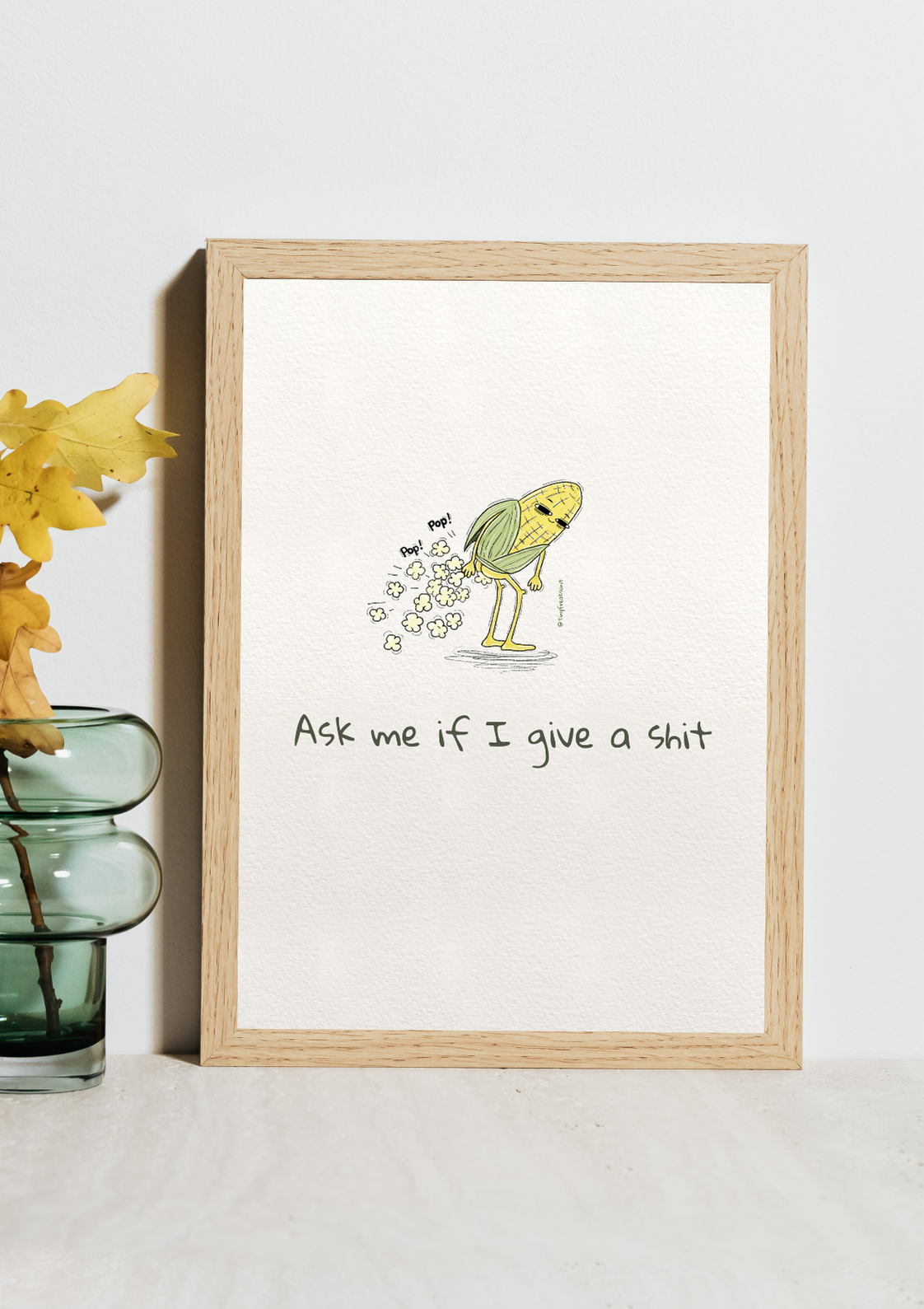 Ask Me Original Print