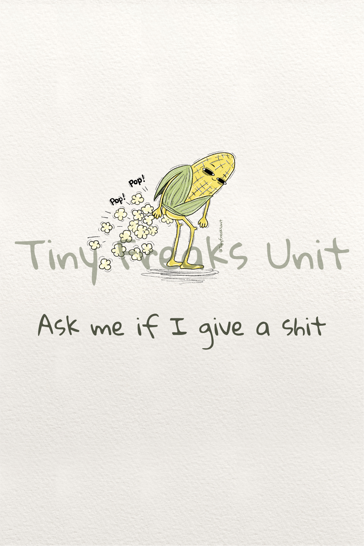 Ask Me Original Print