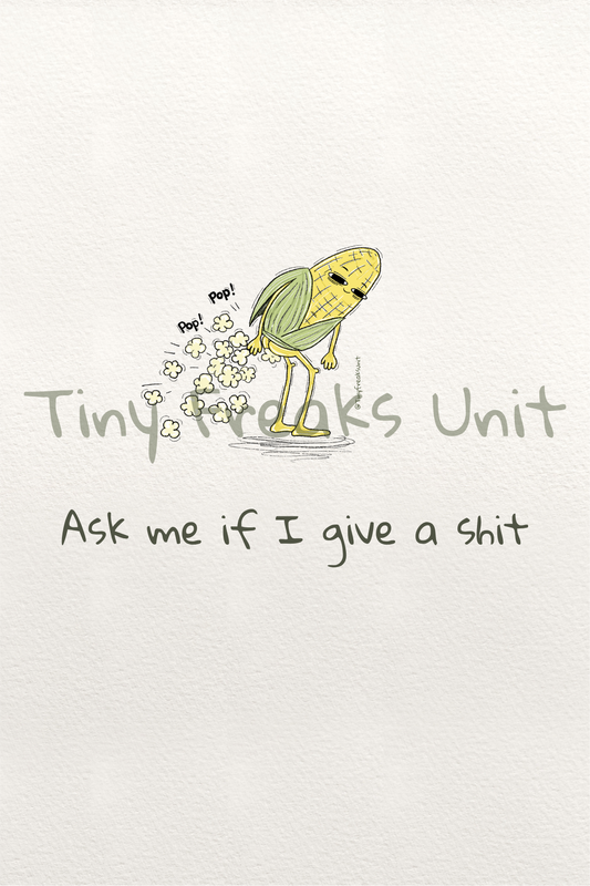 Ask Me Original Print