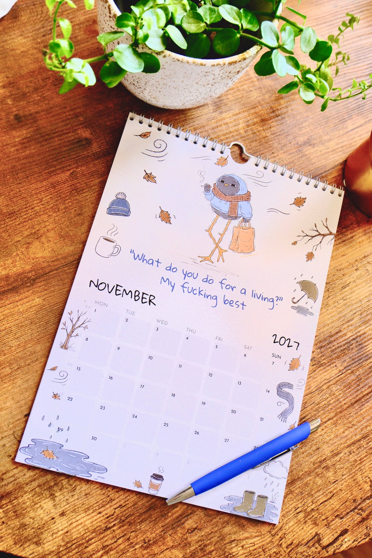 Tiny Freaks Unit 2027 Calendar