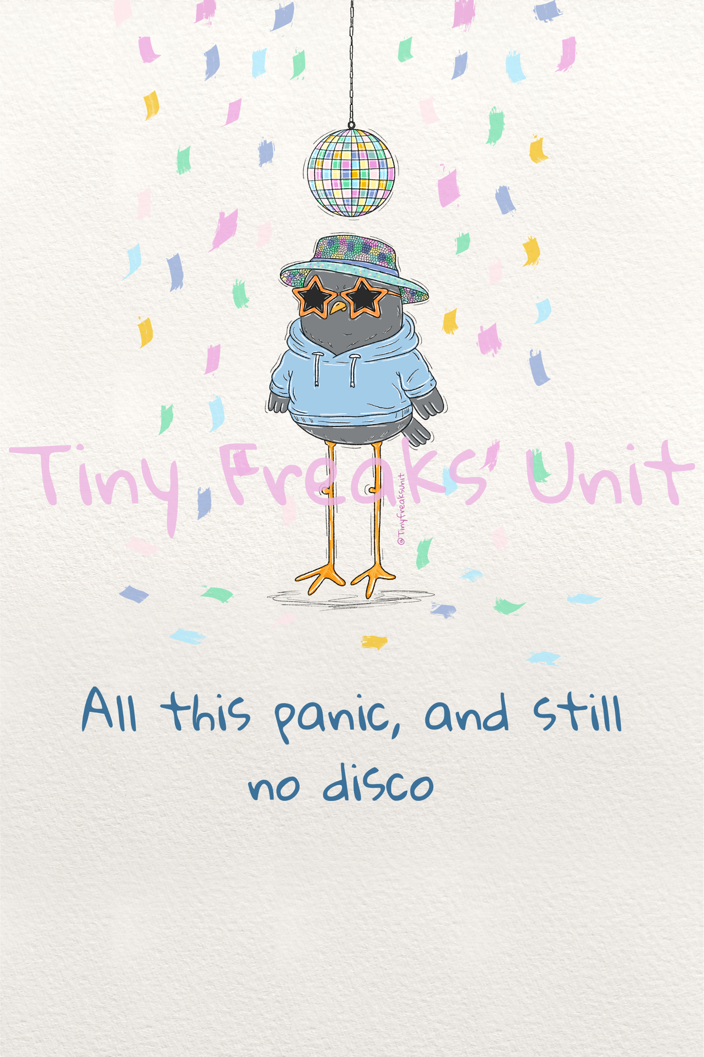 No Disco Original Print