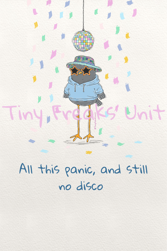 No Disco Original Print