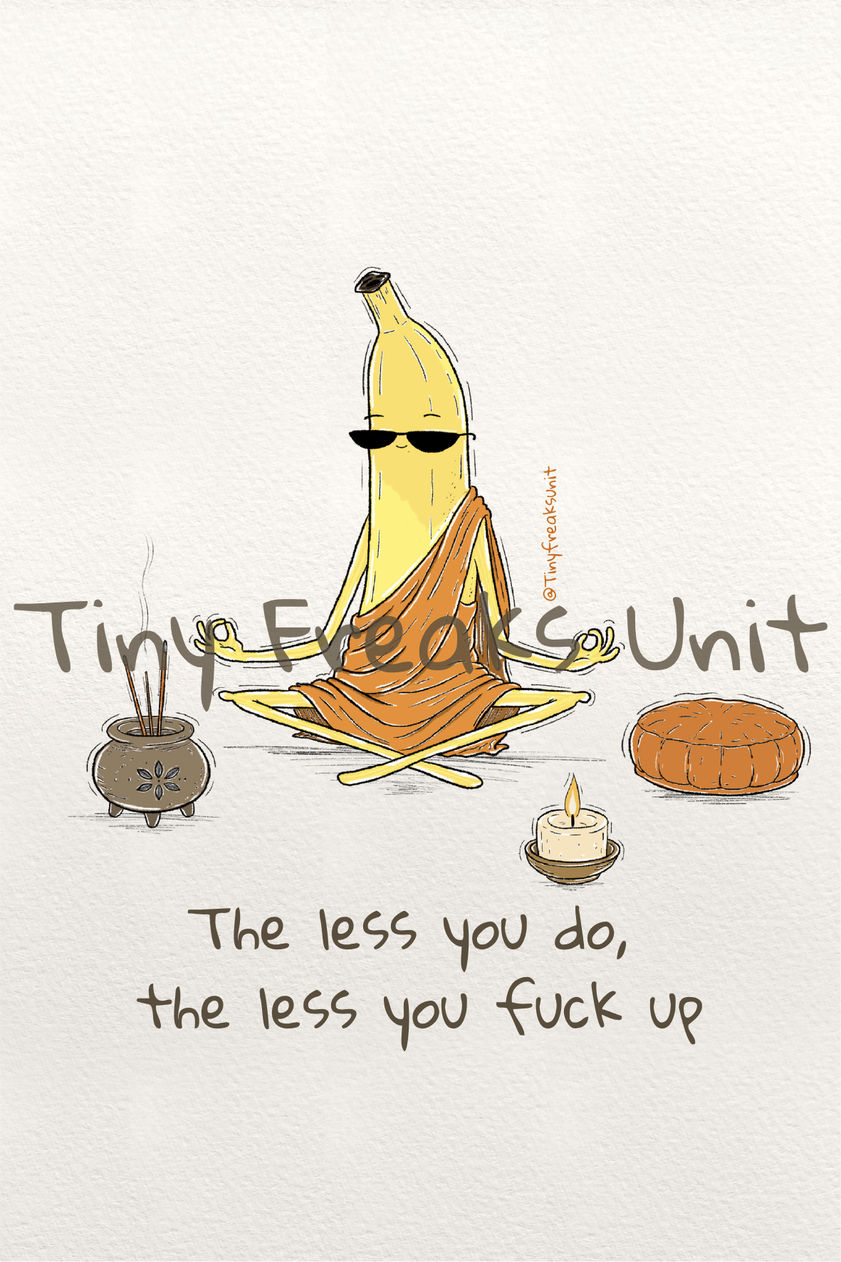 Do Less Original Print