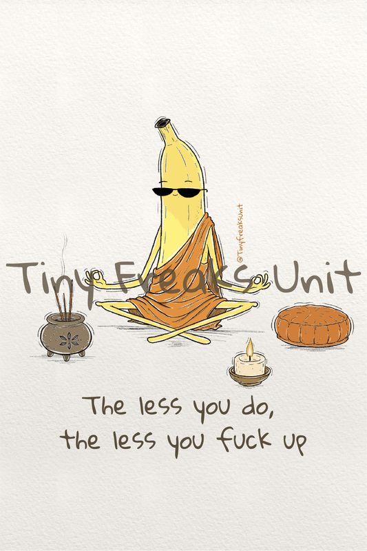 Do Less Original Print