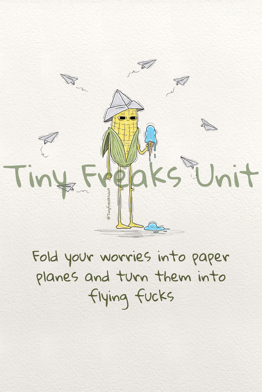 Flying Fucks Pack of 10 Post Cards