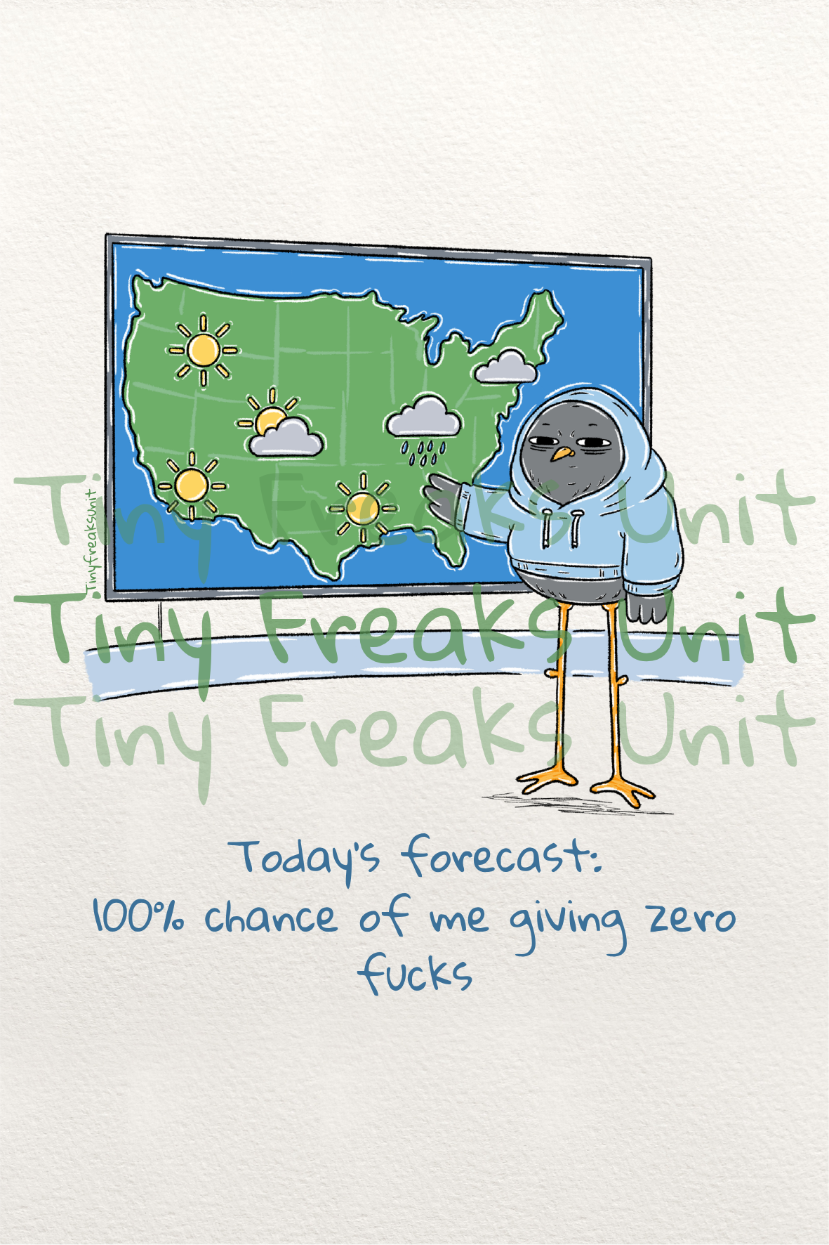 Forecast Original Print