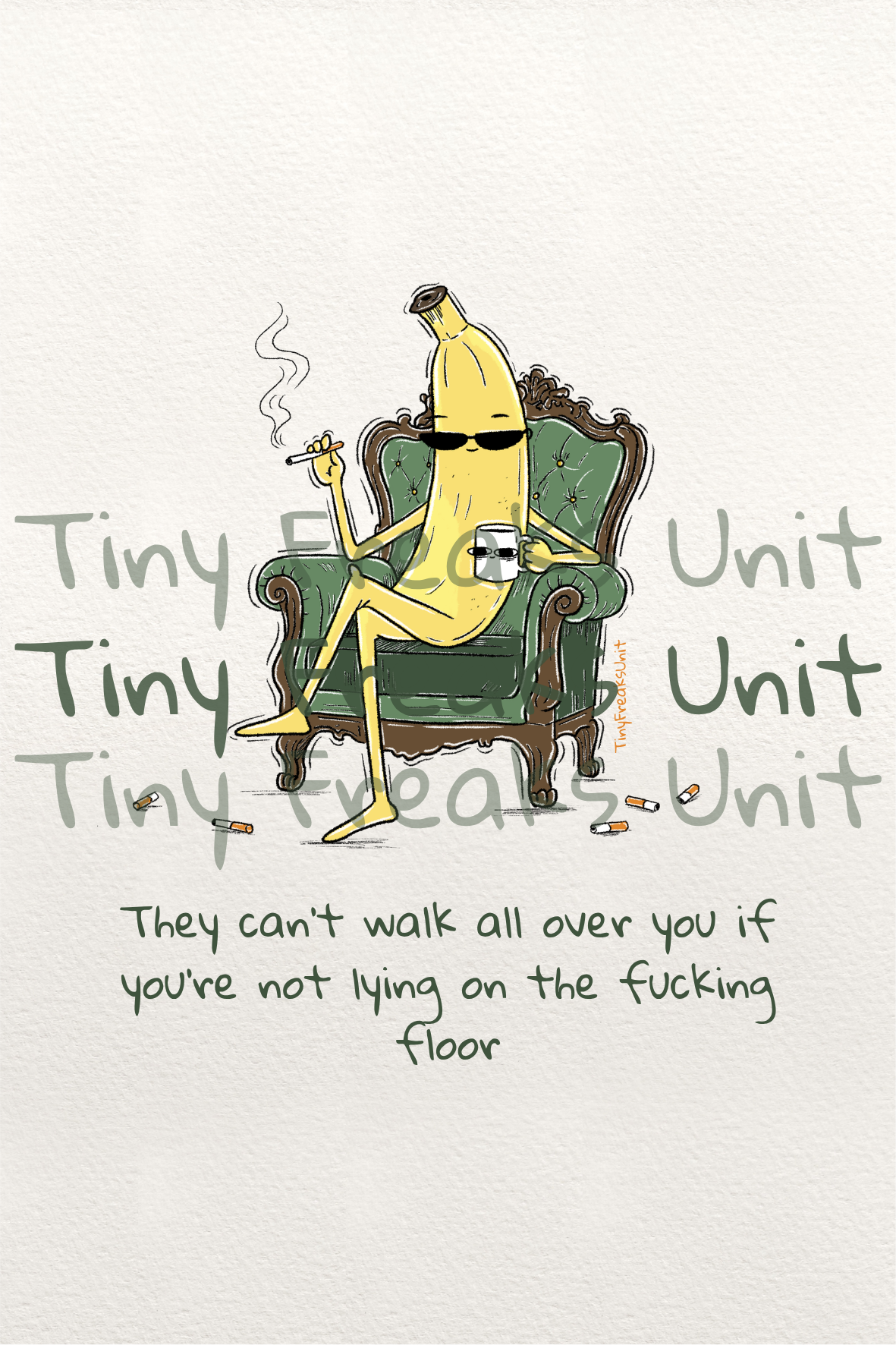 Get Up Original Print