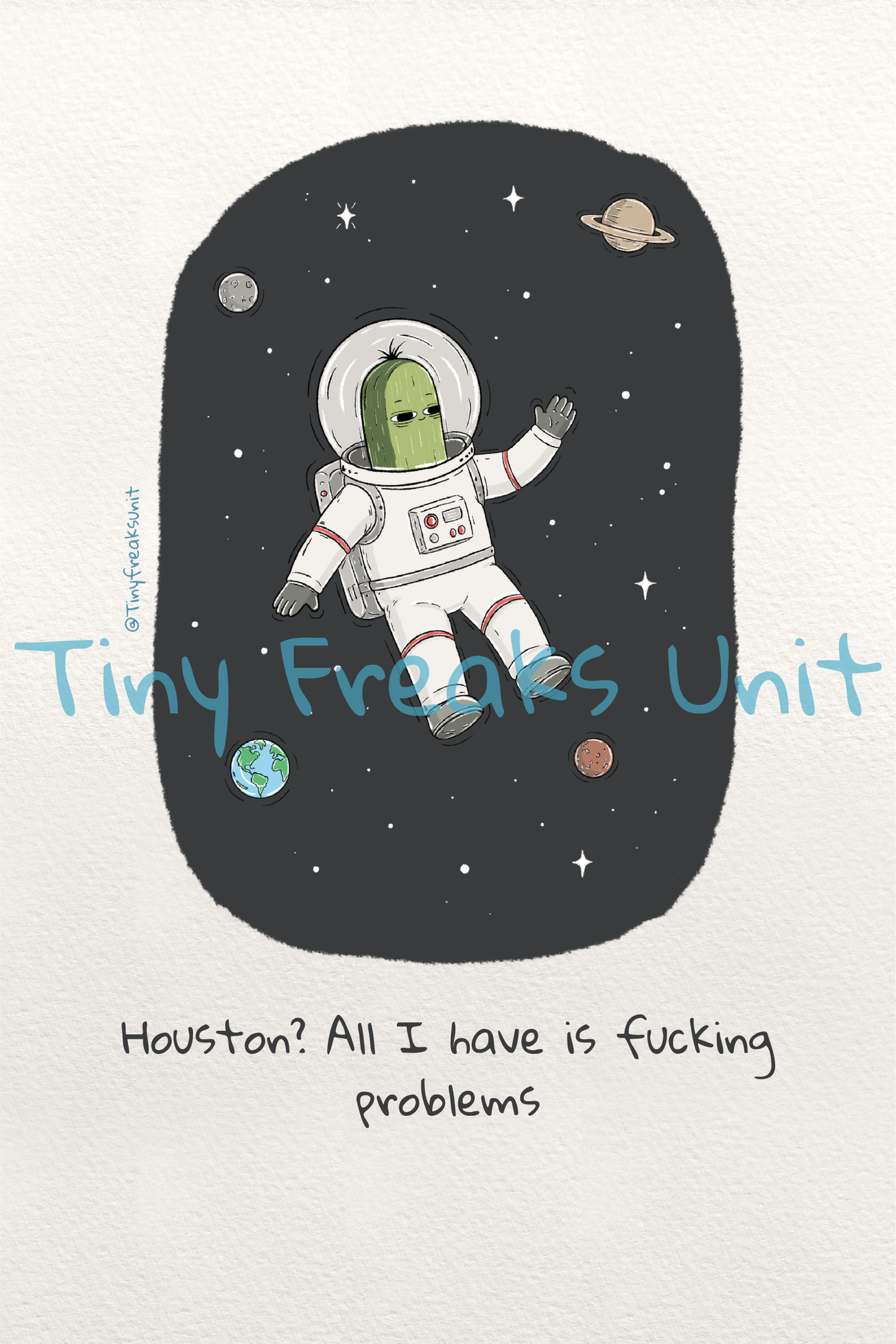 Houston Original Print