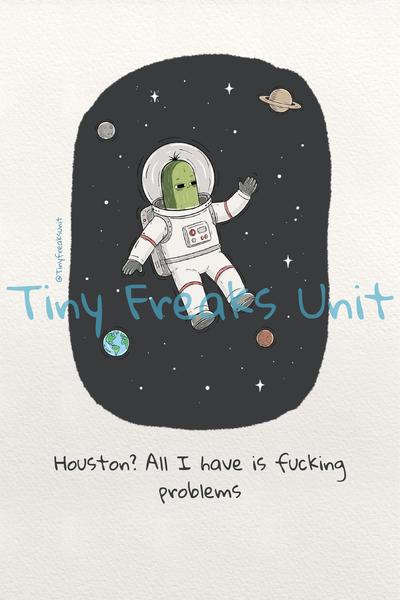 Houston Original Print