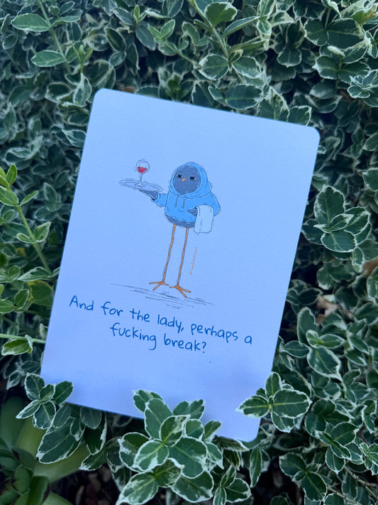 Take A Break Pack of 10 Post Cards