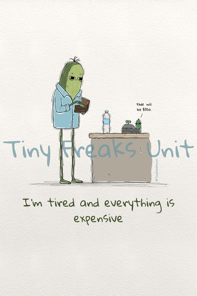Everything Is Expensive Original Print