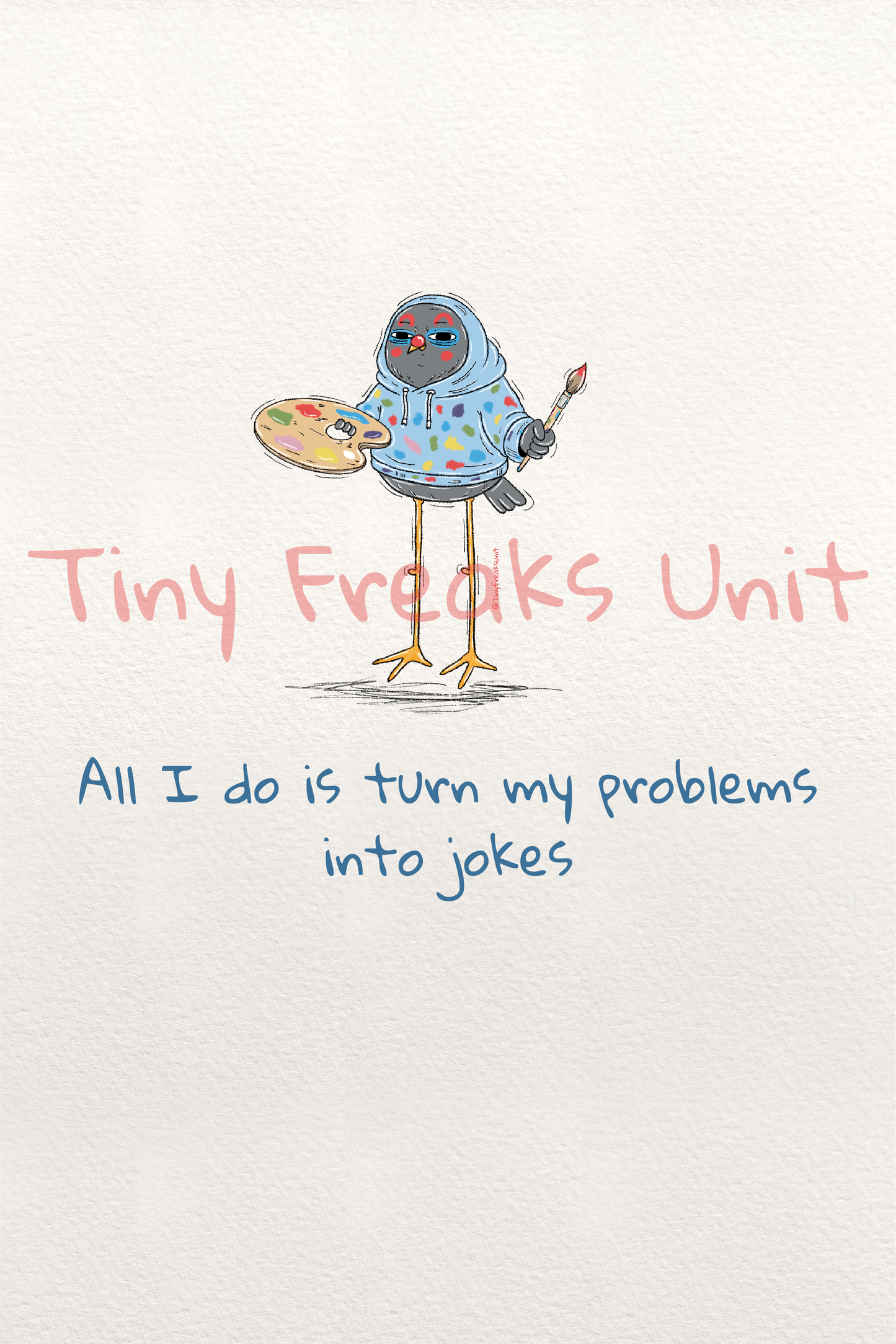 I Like Jokes Original Print