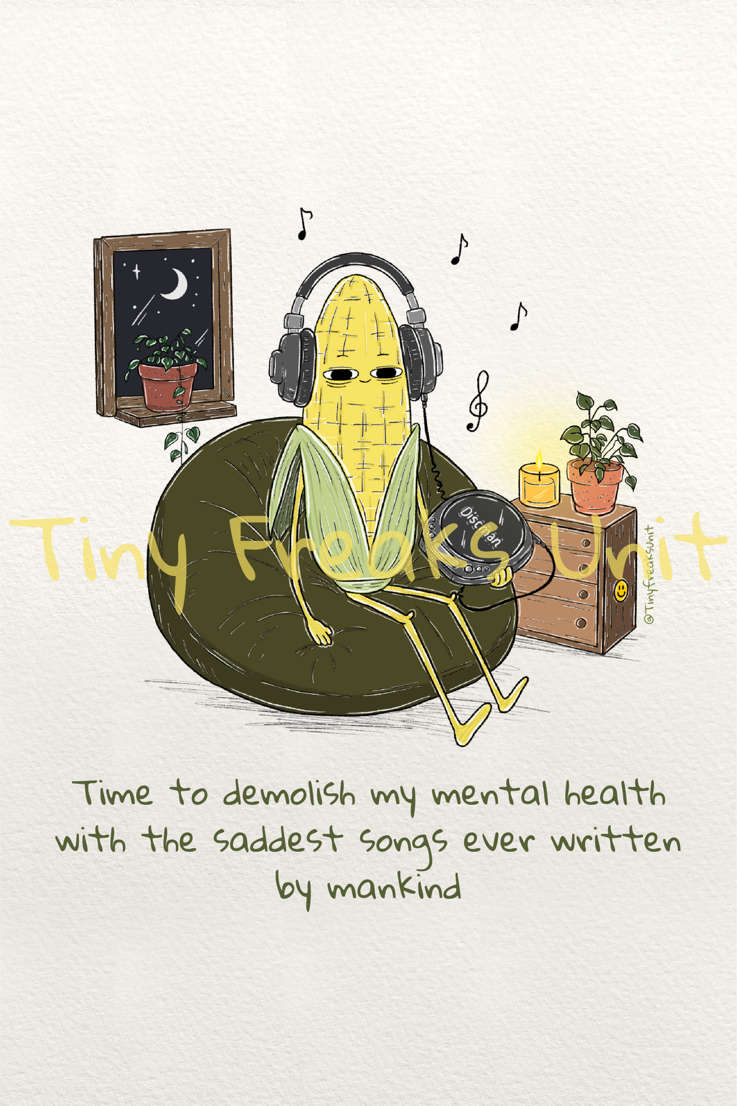 Mental Health Original Print