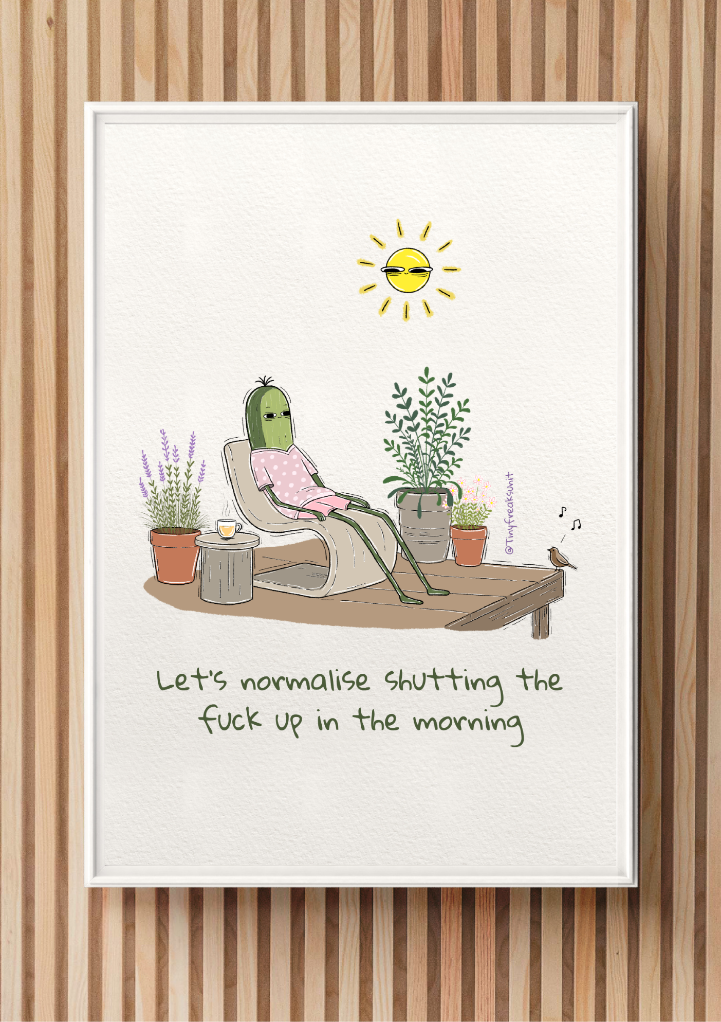 Mornings Original Print