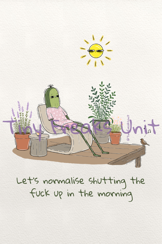 Mornings Original Print