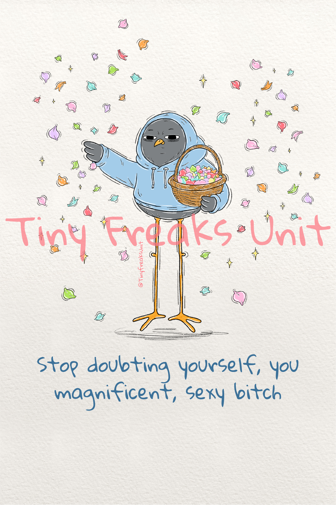 Stop Doubting Yourself Original Print