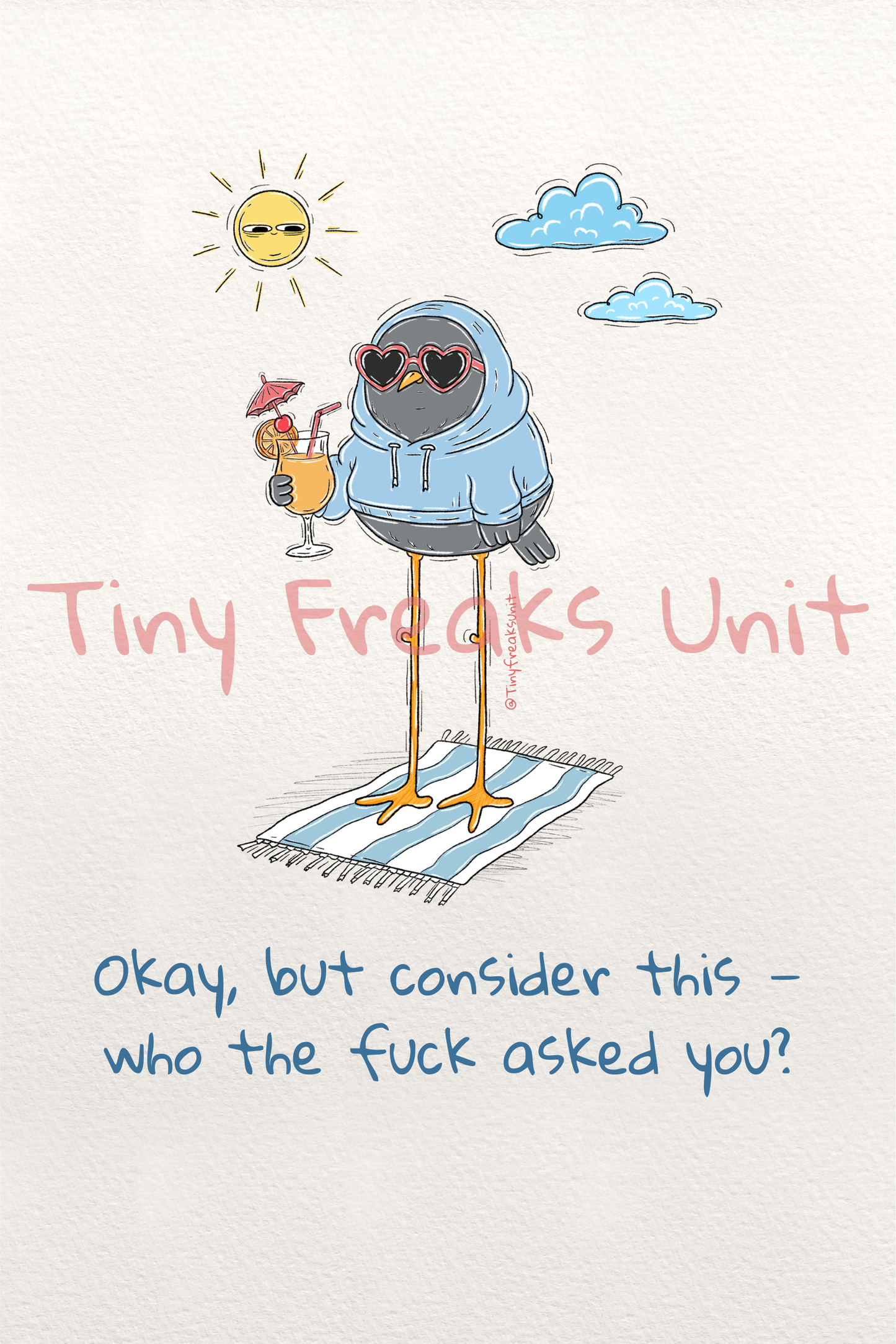 Nobody Asked Original Print
