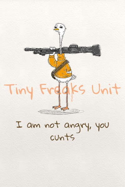 I'm Not Angry Original Print
