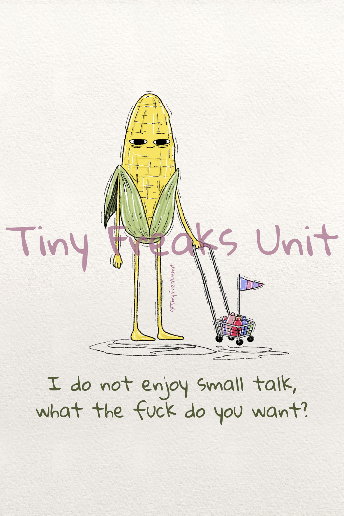 Small Talk Original Print